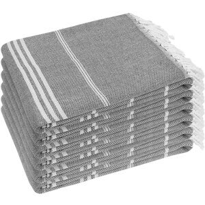 TURKISH BATH/BEACH TOWEL 36”x71” GRAY
NEW